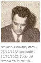 Presidente del Circolo dal 29 aprile 1952 al 29 aprile 1954